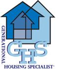 This timely designation gives insights into how the personalities, attitudes and preferences of home buyers, and the consuming public in general, come to be defined by their generational identification. Generational Housing Specialist logo